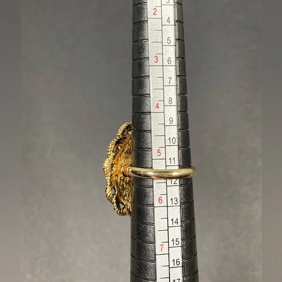 OLD VIENNA Sarah Cov Coventry Set Necklace & Detachable Brooch Ring Vintage - Picture 11 of 12